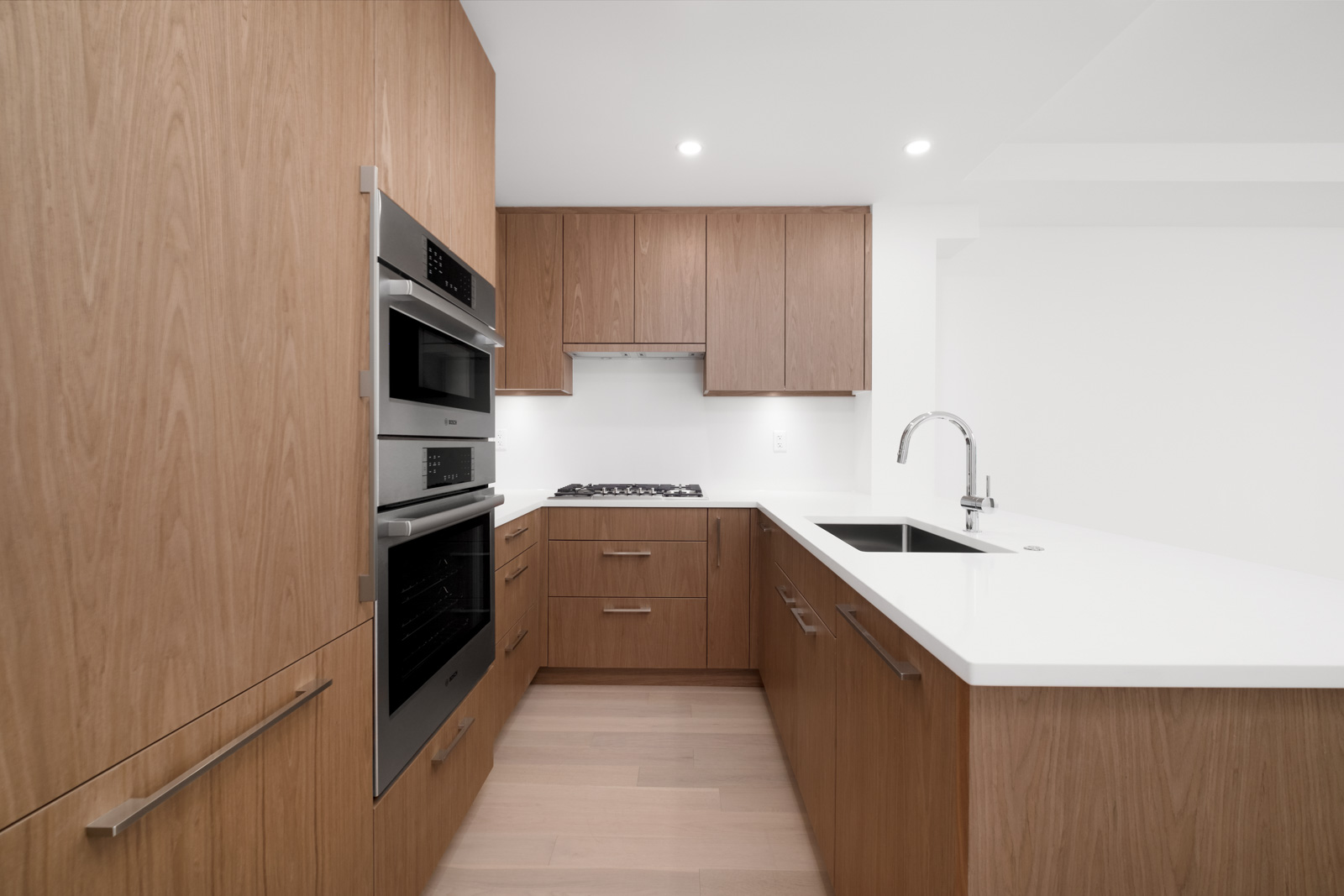 kitchen in rental condo at Hawthorne in the Cambie Corridor neighbourhood of Vancouver