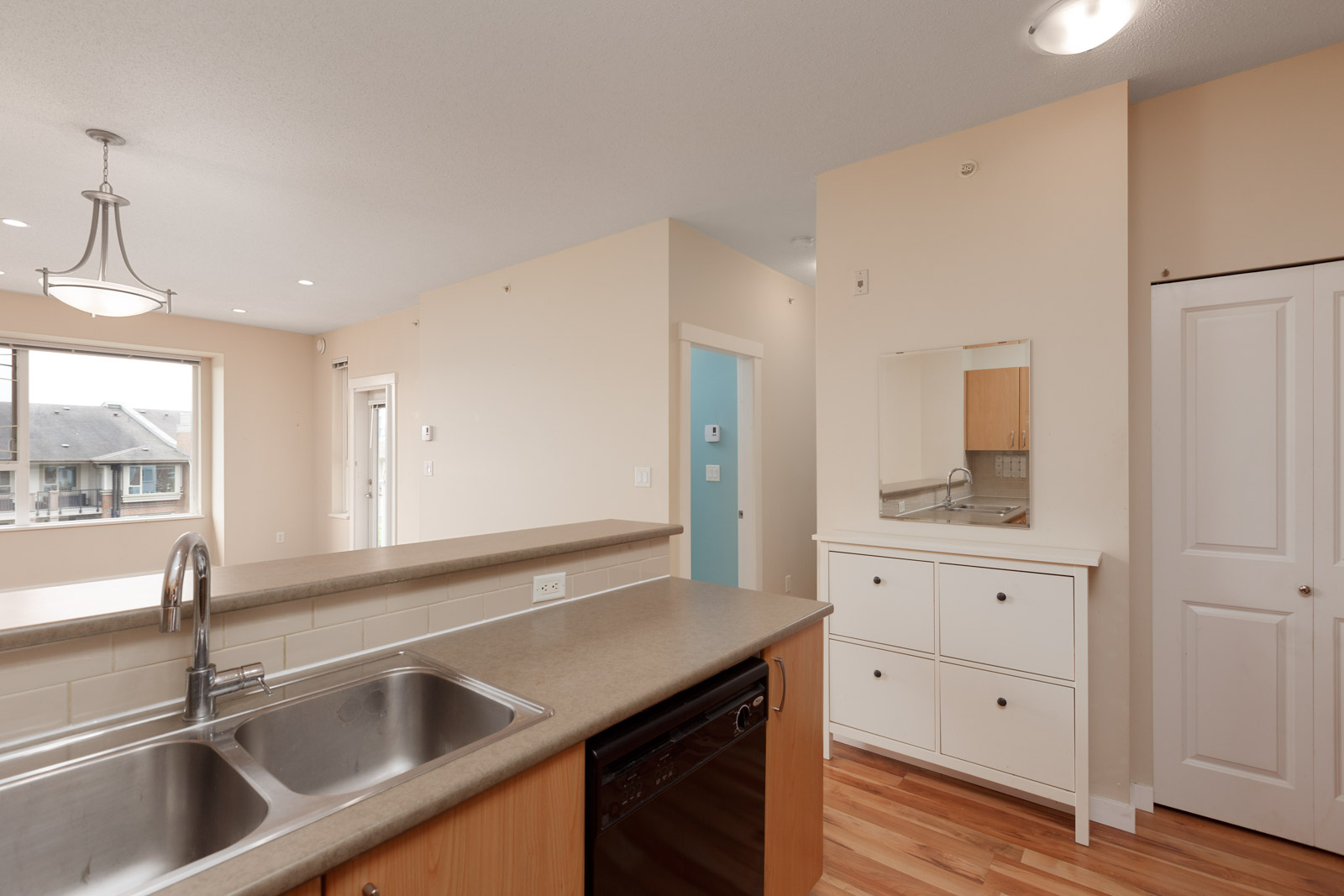 kitchen in rental condo with Birds Nest Properties property management in Burnaby