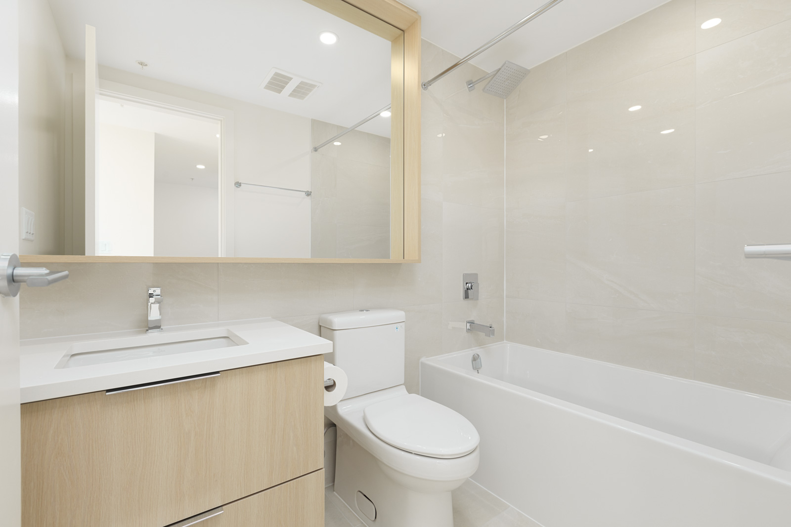 bathroom with all the basic amenities in a home managed by Birds Nest Properties